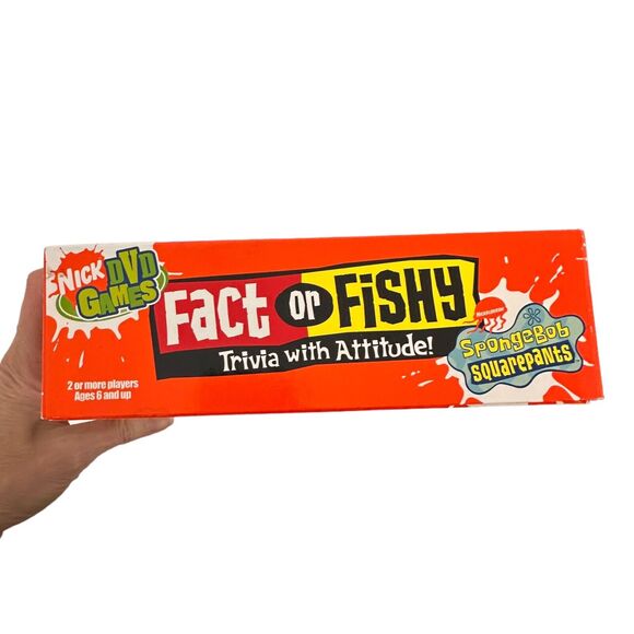 SpongeBob SquarePants Game Fact or Fishy DVD Imagination 2004 Sponge Bob - Picture 6 of 9